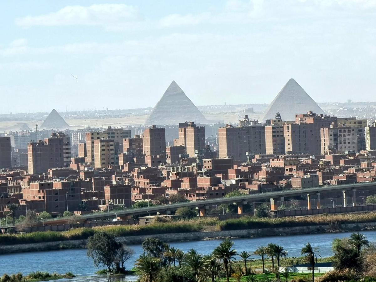 Amazing Nile View And Pyramids Apartment Le Caire Extérieur photo